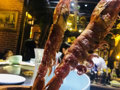 铁板阿根廷大红虾-铁板诱惑法式铁板烧(大卫城店)