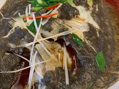 清蒸多宝鱼-飞鹿餐饮·陕南菜(北关店)