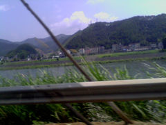 在路上-杭州双溪漂流景区