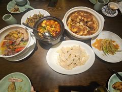燕麦杏仁山药-粗茶淡饭·隐庐私厨(东亭店)