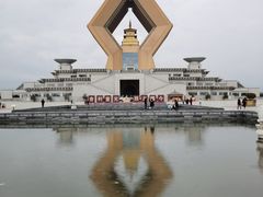 -法门文化景区-合十舍利塔