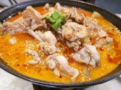 自制泡菜牛蛙锅-付掌柜在成都·热炒砂锅集(金禾店)