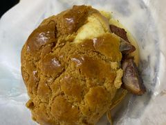 猪扒菠萝包-渔记茶餐厅(渔村店)