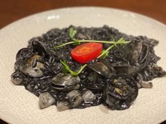 墨鱼汁蛤蜊烩饭-IL Forno 意坊·意大利餐厅(温州万象城店)