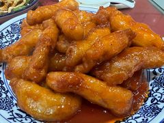 糖醋里脊-北大地皖峰饭馆