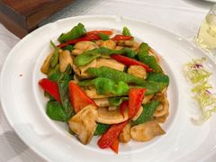 尖椒炒姬松茸-金翠皇宫粤菜·点心·海鲜(科技园店)