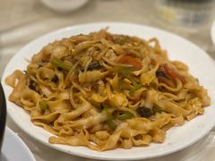 炒刀削面-永和红旗美食城