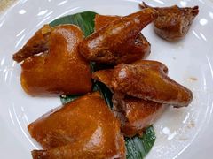 玻璃脆皮乳鸽-莫干山郡安里度假酒店-桃尖中餐厅