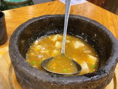海胆石锅豆腐-院子餐厅·大锅菜·老杭帮(桥西直街店)