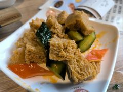 面筋拌黄瓜-老班长手工灌汤包老店(东山店)