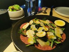 生切牛肉薄片配白蘑菇-Mercato莫卡多露台餐厅与酒吧(K11店)
