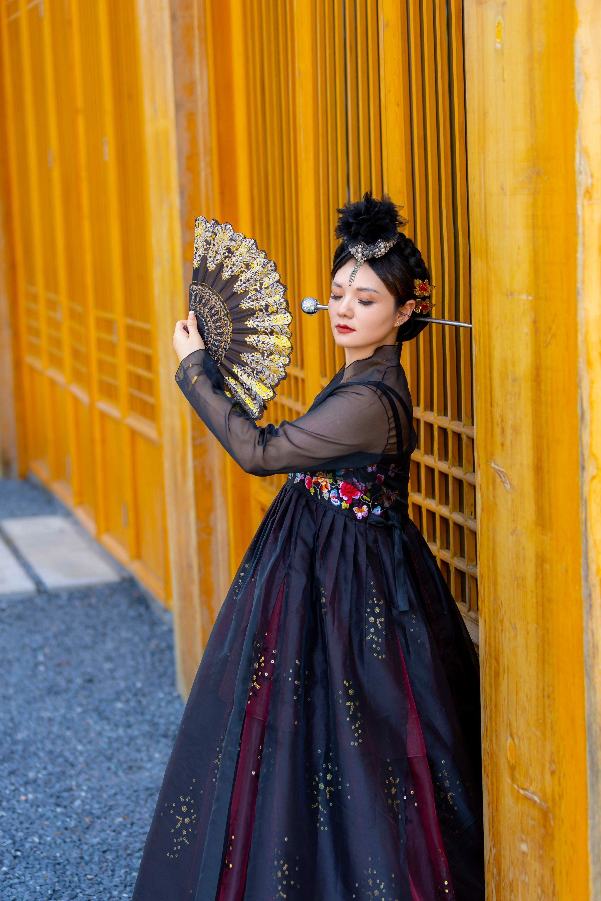 朝鲜族服装#姐妹照