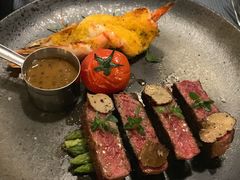 松露菲勒牛排配泰虾-Ponte 意大利餐厅