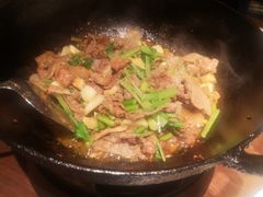 现炒黄牛肉-小隐人家(乐松店)