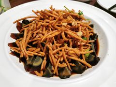 馓子拌皮蛋-刘胖子家常菜(金色港湾店)