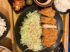 清爽日式炸猪排定食-雷门拉面·现熬骨汤(凯德来福士店)