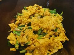 小铁锅炒笨鸡蛋-王村姑老土炕莜面村(桥东店)