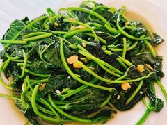 炒番薯叶-车头老二大排档