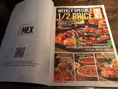 菜单-Q MEX 库迈墨西哥餐吧(三里屯店)