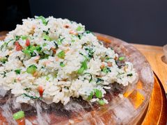 咸肉茼蒿炒饭-仟茶院(梦想小镇店)