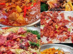 -海口绿发希尔顿酒店-田园汇贵州美食自助餐·三文鱼