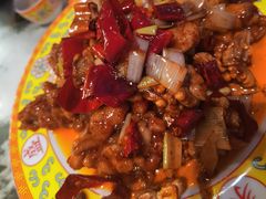桃仁剔炒鸡-那家小馆•北京菜•烤鸭(香山店)