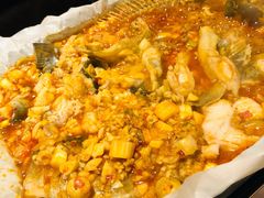 蒜香纸包江团烤鱼-红辣椒·川菜·火锅(张杨路店)