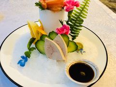 三文鱼和鹅肝双拼-山水雅居·江南雅宴(运河公园店)