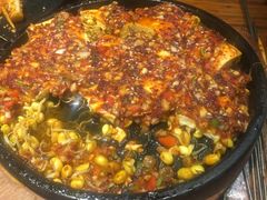 铁板豆芽豆腐-麻喜大