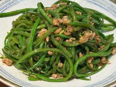 肉沫芸豆丝-春水锅贴·传统鲁菜(大明湖店)