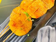 炭烤土豆片-嘎嘎鸭脑壳(金沙店)