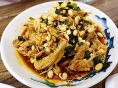 豆芽手撕面筋-海富荣·锅贴·陕菜家常菜(阳光城店)