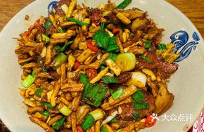 Pickled Radish Stir-fried with Homemade Sausage
