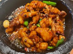 石锅杭椒牛蛙-桂满陇-西湖船宴(西单大悦城店)