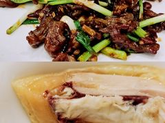 姜葱牛梅皮-巫记鸡饭店