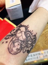 点击看大图 -痒刺青