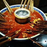 凉皮一元一份,可想而知现在生意不好做啊