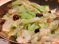 干锅圆白菜-绿茶餐厅(西单老佛爷店)