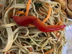 拌豆腐丝-王三姑牛肉饼