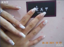 新娘甲225-星美甲