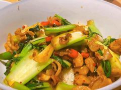 条根白炒油渣-农耕记·湖南土菜(科技园店)