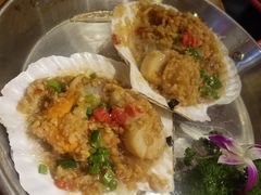 蒜蓉粉丝蒸扇贝-必点海鲜·鲅鱼水饺(鞍山西道店)