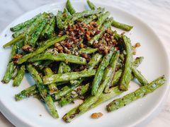 干煸肉末四季豆-蔴将·川菜(黄龙万科店)