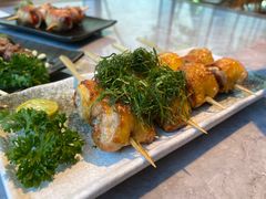 紫苏鸡腿肉-人间酒暖·Go blanc·烧鸟·深夜食堂(陆家嘴店)