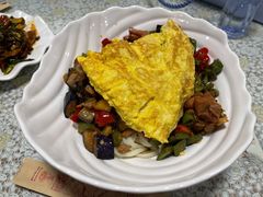 茄子肉丁小公鸡双拼拌面-文三里屯面馆(三里屯店)
