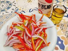 新疆老虎菜-阿拉丁新疆风味餐厅·清真(罗廊巷店)