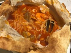 火焰山海鲜意面-TAMATI(巴黎贝甜韩式西餐厅店)