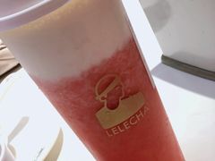 草莓桃子酪酪-LELECHA乐乐茶(新街口大洋店)