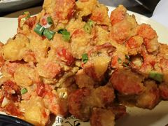 咸蛋黄焗虾球-一棠龙虾•王牌虾球(楚河汉街店)