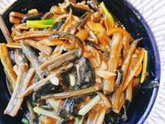 清炒鳝丝-老洋房花园饭店(绍兴路店)